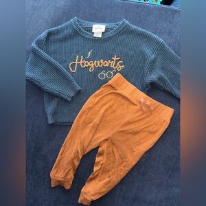 Warner Bros. Harry Potter knit sweater Orange Kids Leggings